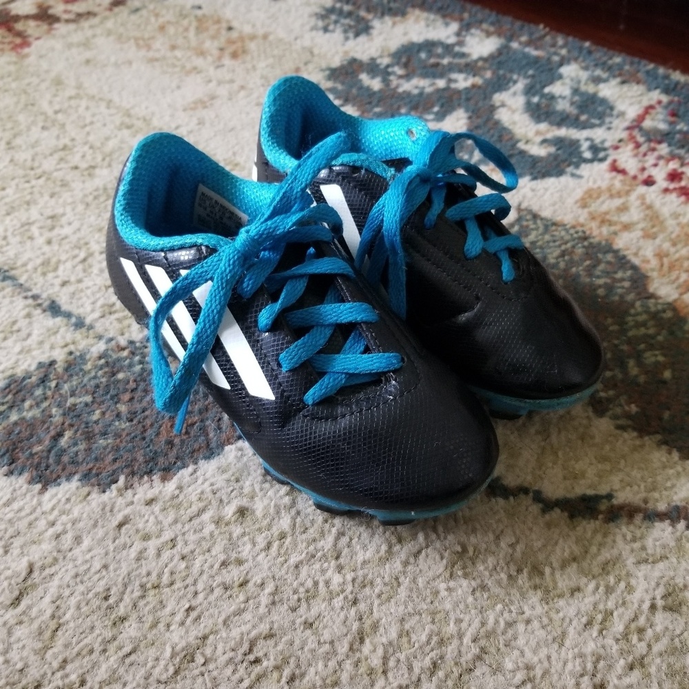 Adidas cleats. Toddler Boys size 10 1/2